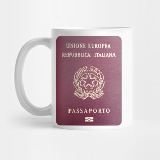 Italy Passport Mug